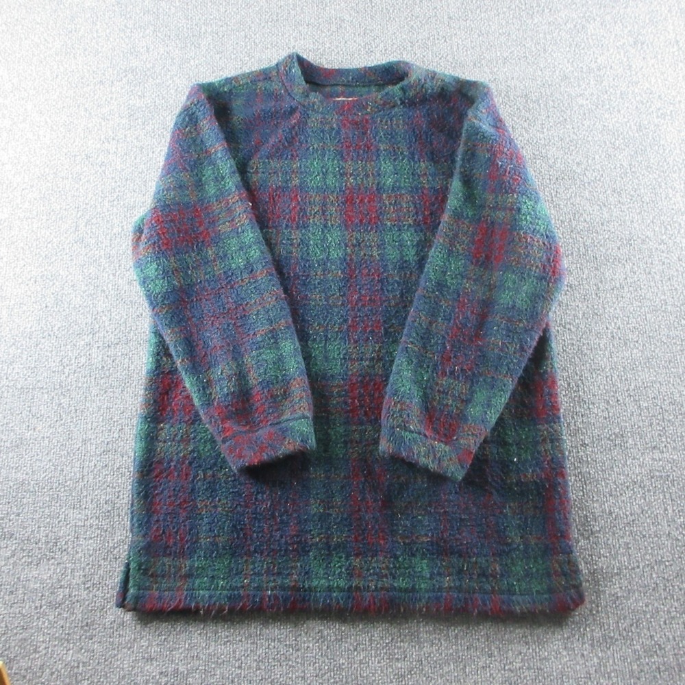 VINTAGE Woolrich Jacket Womens S Multicolor Plaid Pullover Made In USA 90s